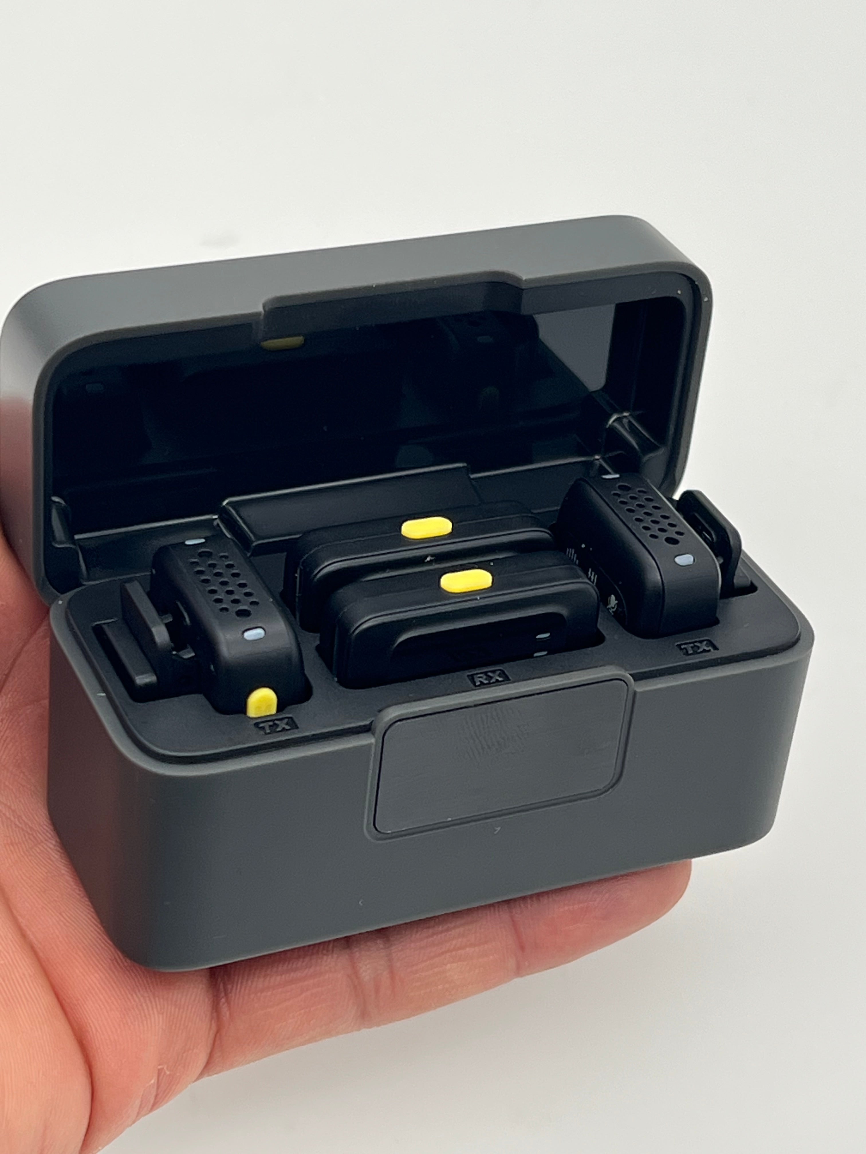 🎤 Pocket Mic Duo™ | Micrófonos Inalámbricos | Estuche de Carga ⚡