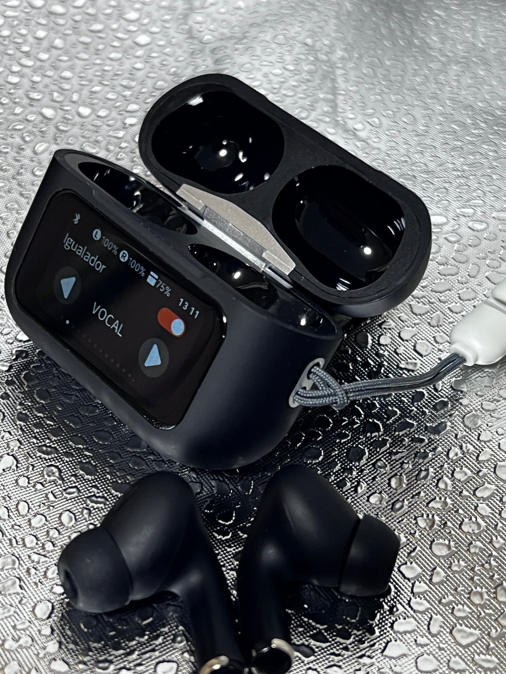 Audífonos Inalámbricos SmartBuds A9 Pro con Pantalla Táctil