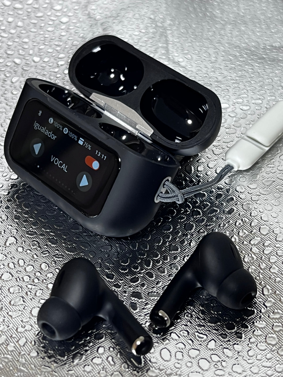Audífonos Inalámbricos SmartBuds A9 Pro con Pantalla Táctil